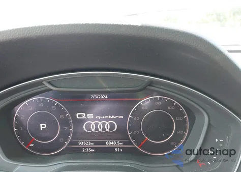 2018 Audi Q5 2.0T Premium/2.0T Tech Premium из США, поврежденный, VIN WA1BNAFY5J2237208